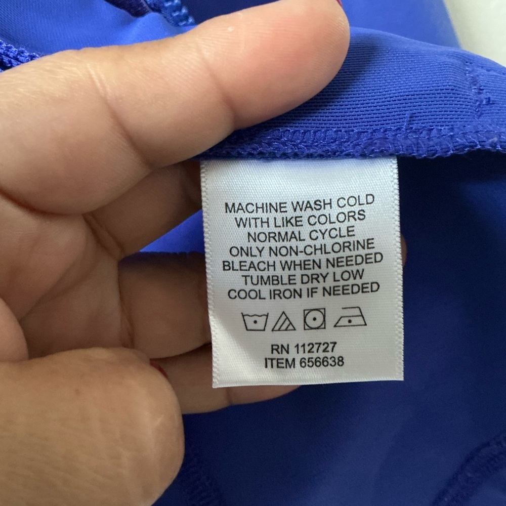 Kirkland Signature Women's Blue Jacket Size:Medium - Picture 15 of 15